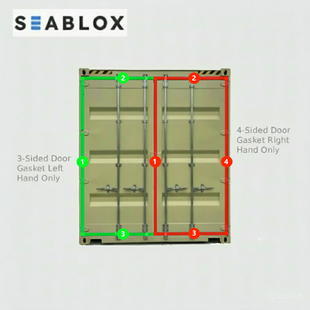Shipping Container Door Seal Kit